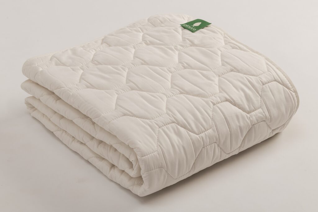 Bio Baumwoll Unterbett – Matratzenauflage aus Bio-Baumwolle mit Spannumrandung
