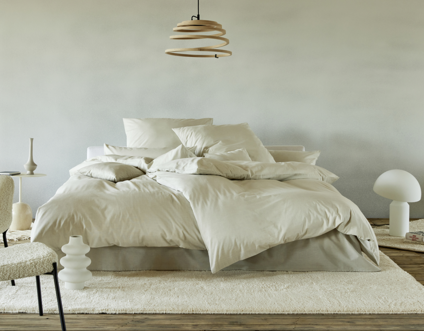 BIO Baumwolle Chambray Bettwäsche Nuance Cotonea