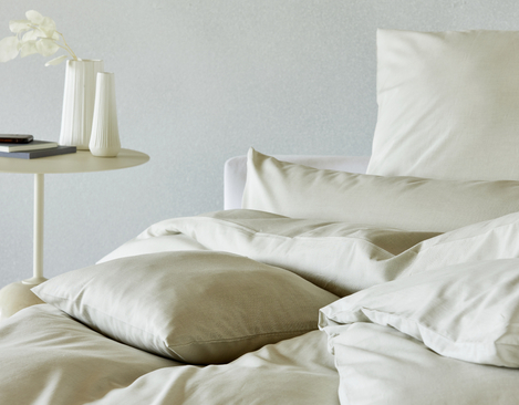 BIO Baumwolle Chambray Bettwäsche Nuance Cotonea