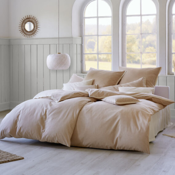 BIO Baumwolle Chambray Bettwäsche Pur Cotonea
