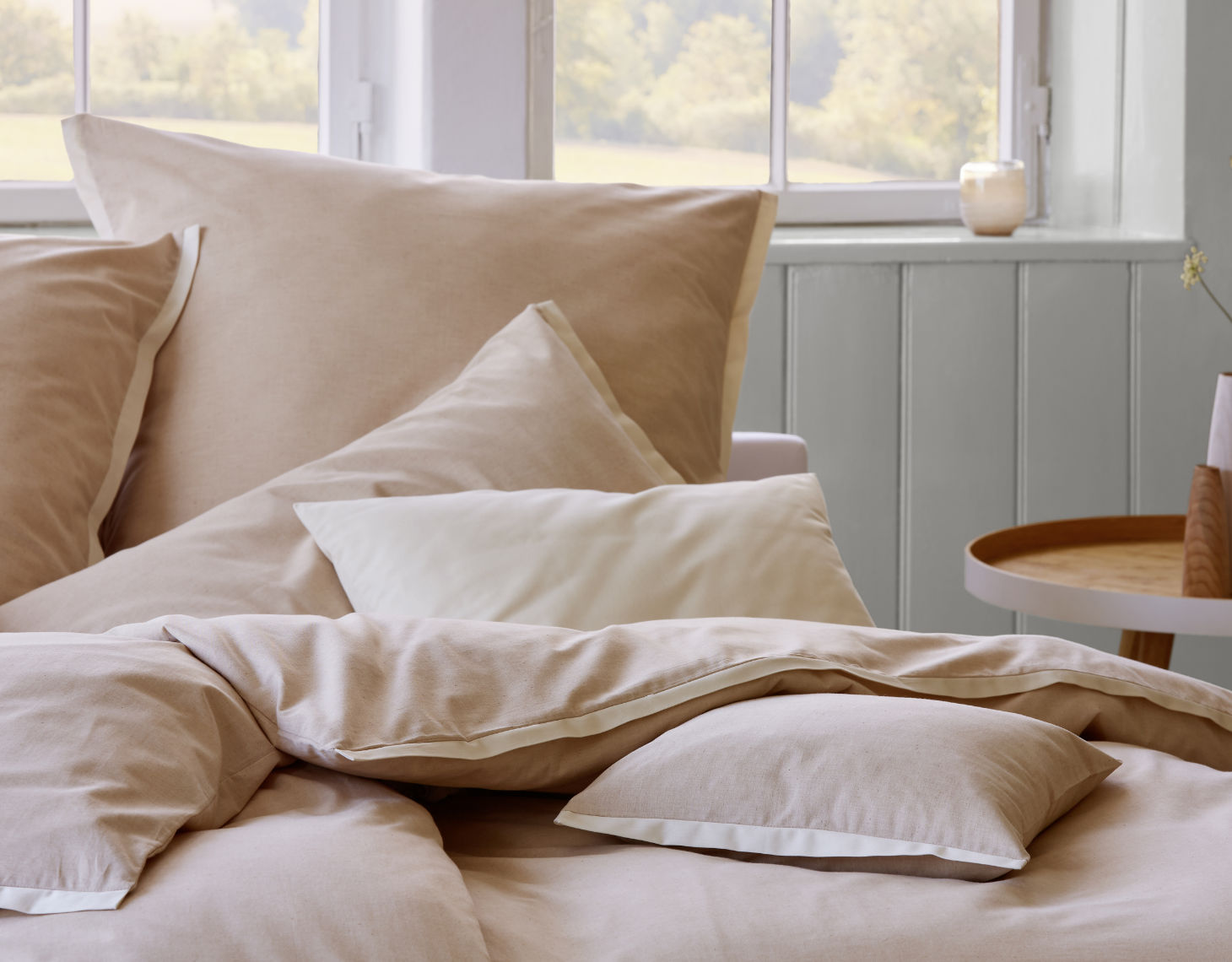 BIO Baumwolle Chambray Bettwäsche Pur Cotonea