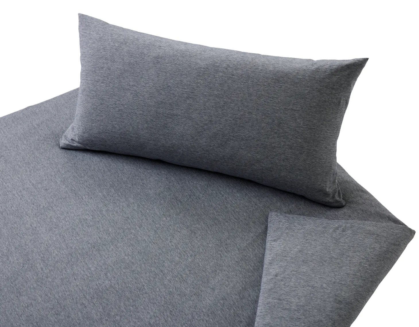 Jersey Bettwäsche Merelly – Farbe urban blau (Cotonea)