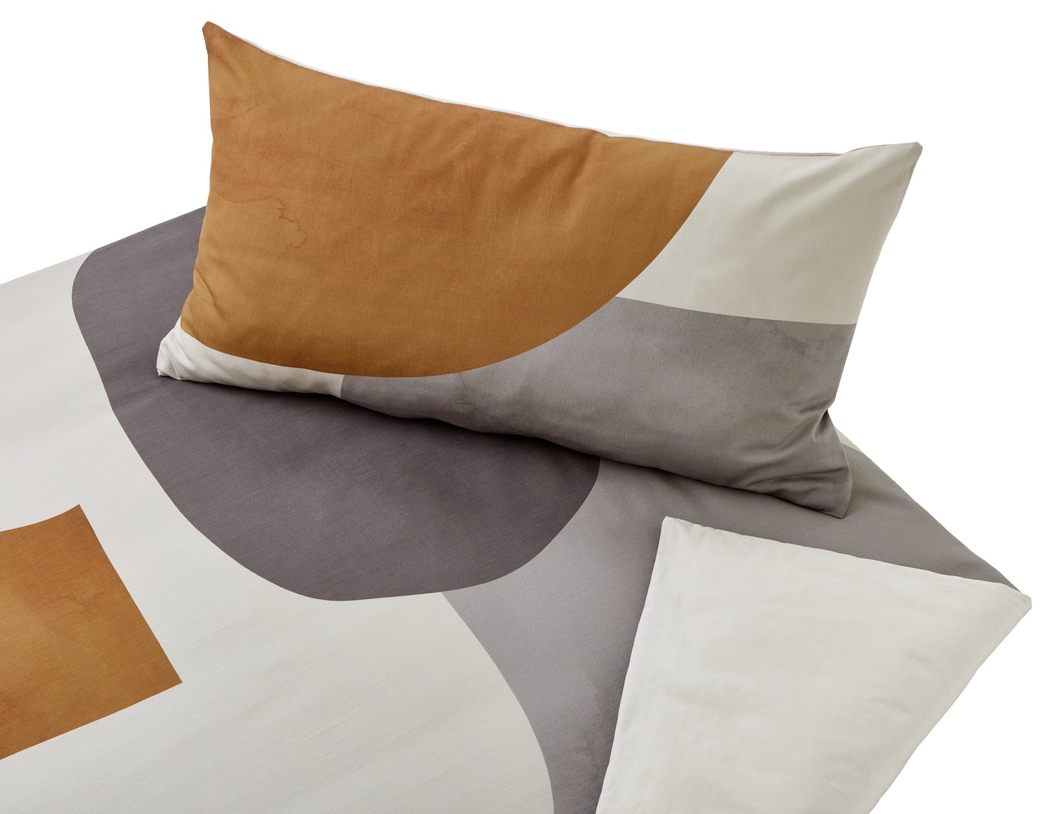 BIO Baumwolle Satin Bettwäsche Arica Aquarell Cotonea – Bild 6