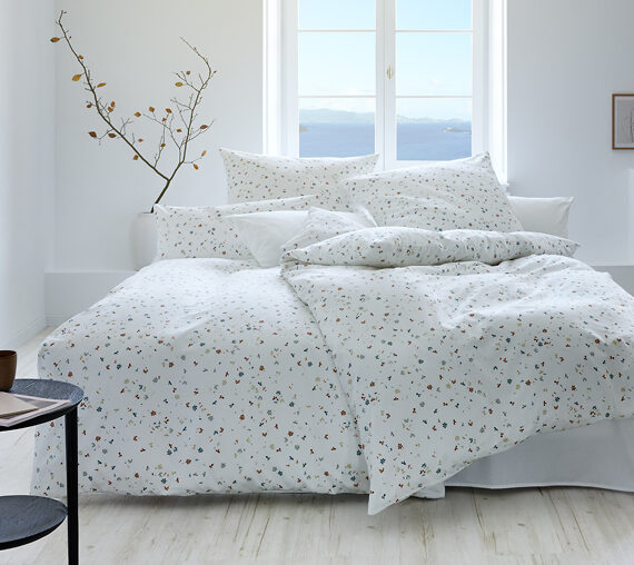 BIO Baumwolle Satin Bettwäsche Minori Cotonea