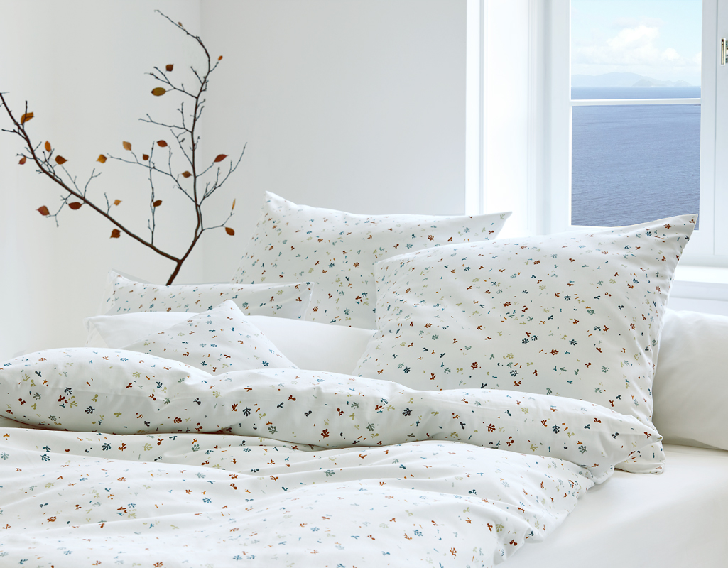 BIO Baumwolle Satin Bettwäsche Minori Cotonea