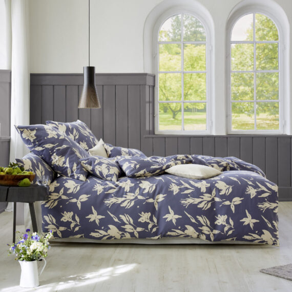 BIO Baumwolle Satin Bettwäsche Ornament Cotonea
