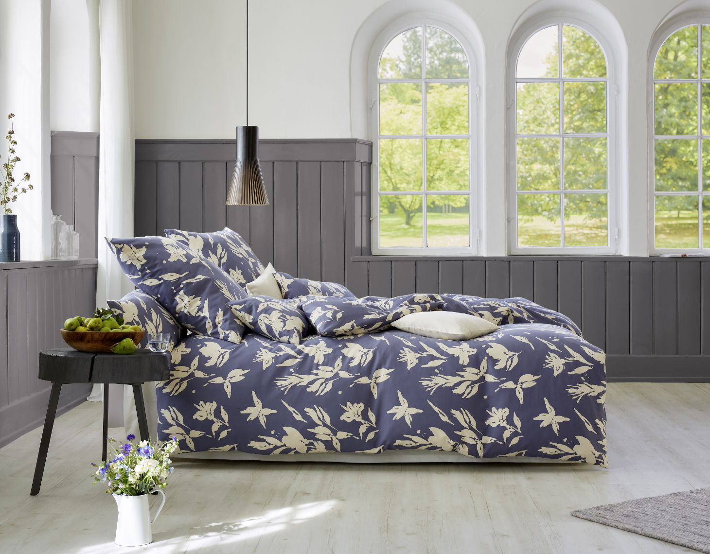 BIO Baumwolle Satin Bettwäsche Ornament Cotonea