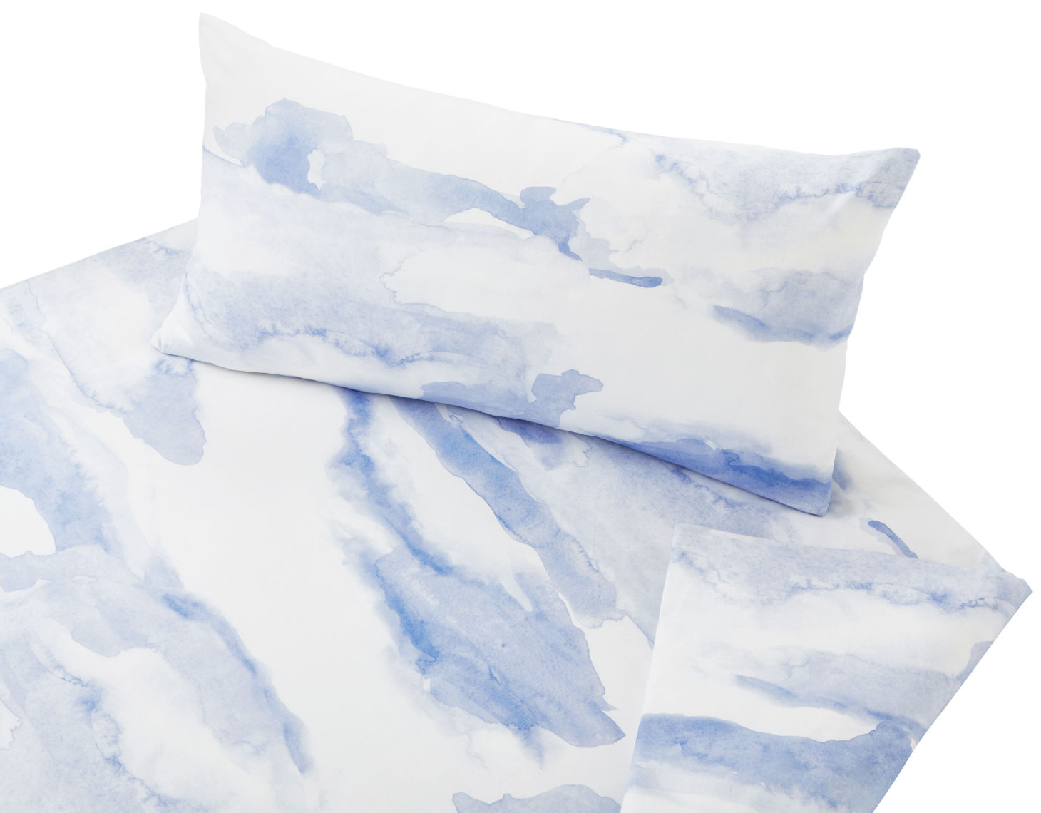 BIO Baumwolle Satin Bettwäsche Wolken Cotonea