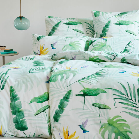 Bio Satin Bettwäsche Tropal – Cotonea Kollektionsbild