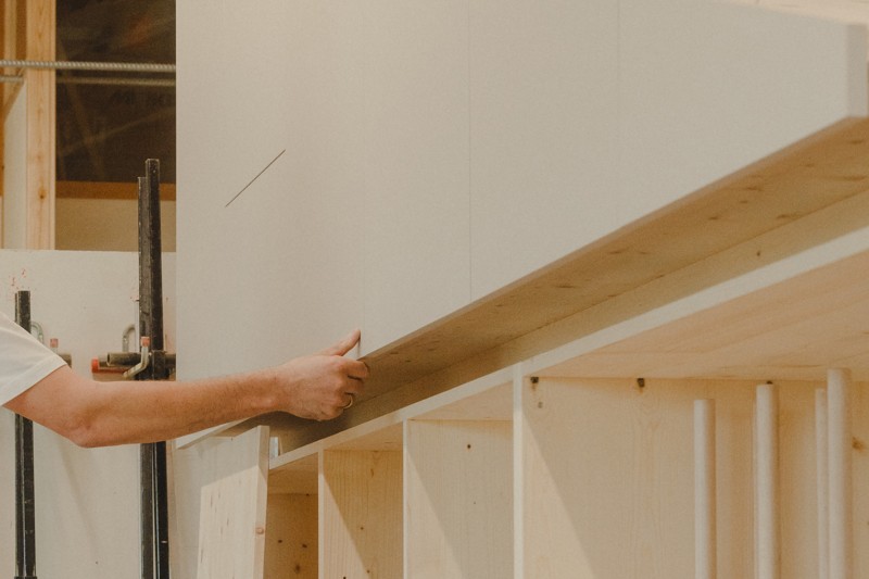 Produktion Möbel Wand