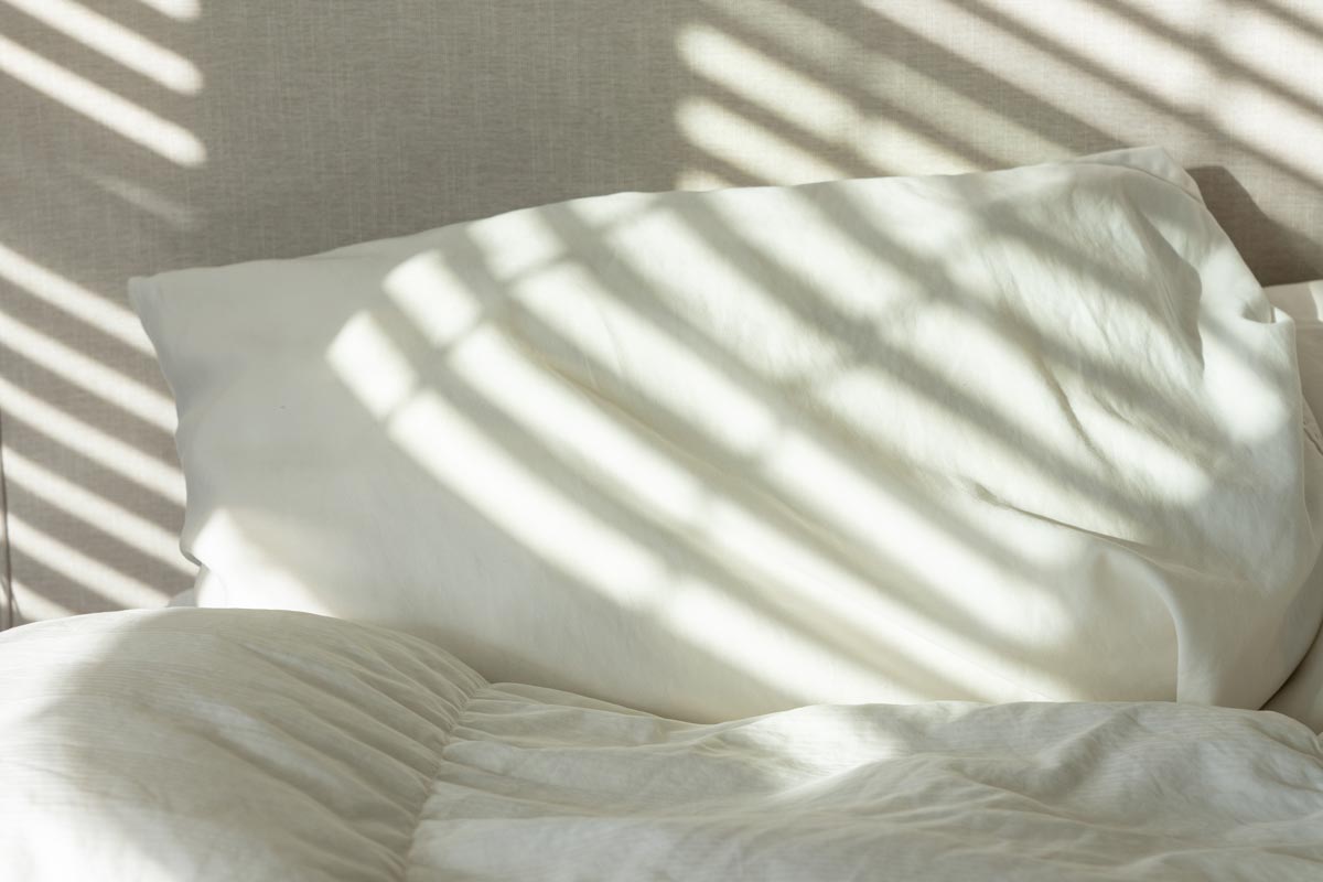 Schlafzimmer Morgenlicht