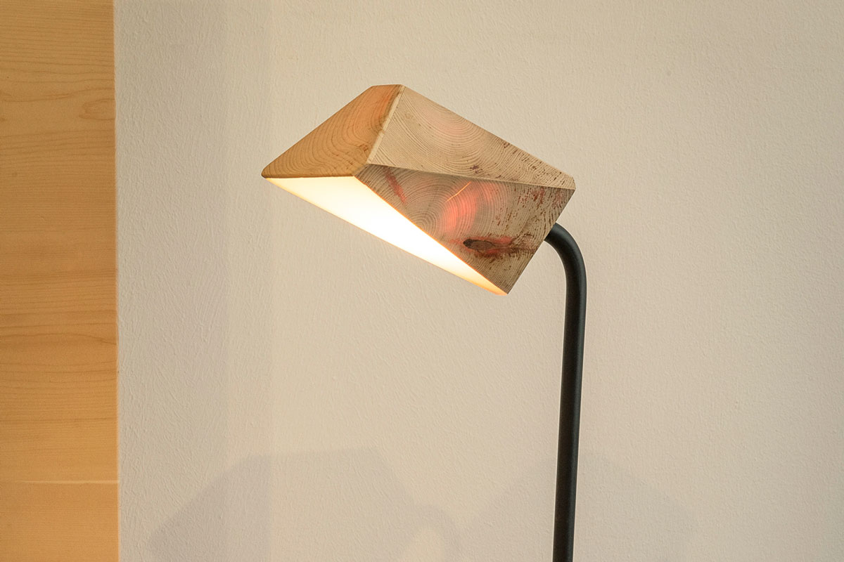 Zirbenlampe Hecta Licht
